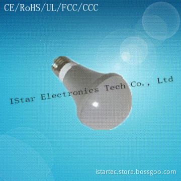 Istar 5W LED Bulb with High Pure Aluminum Import PC